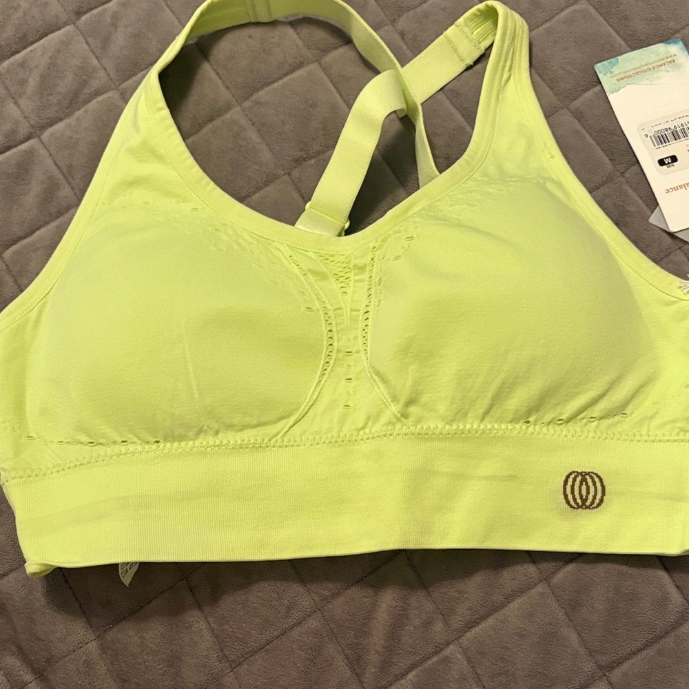 Balance Collection Neon Yellow Sports Bra